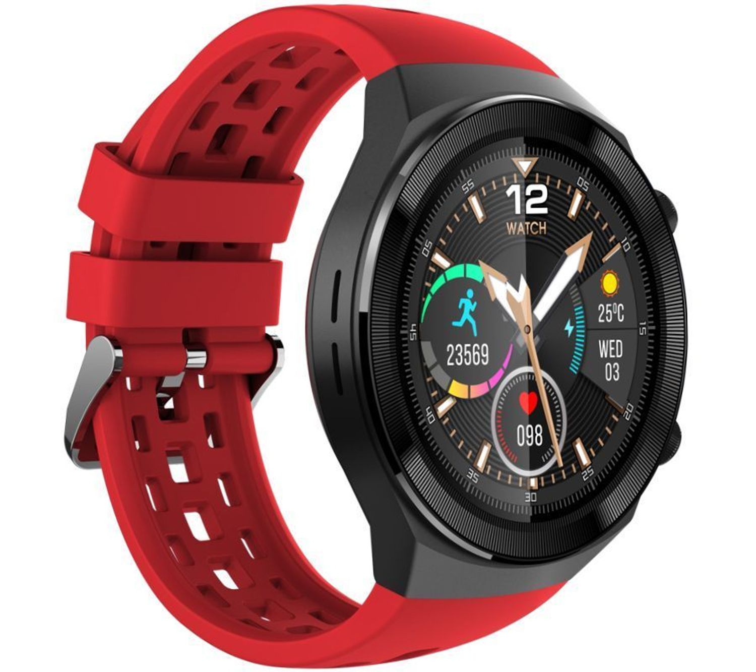 Smartwatch męski na czerwonym pasku Rubicon RNCE68 (1).jpg